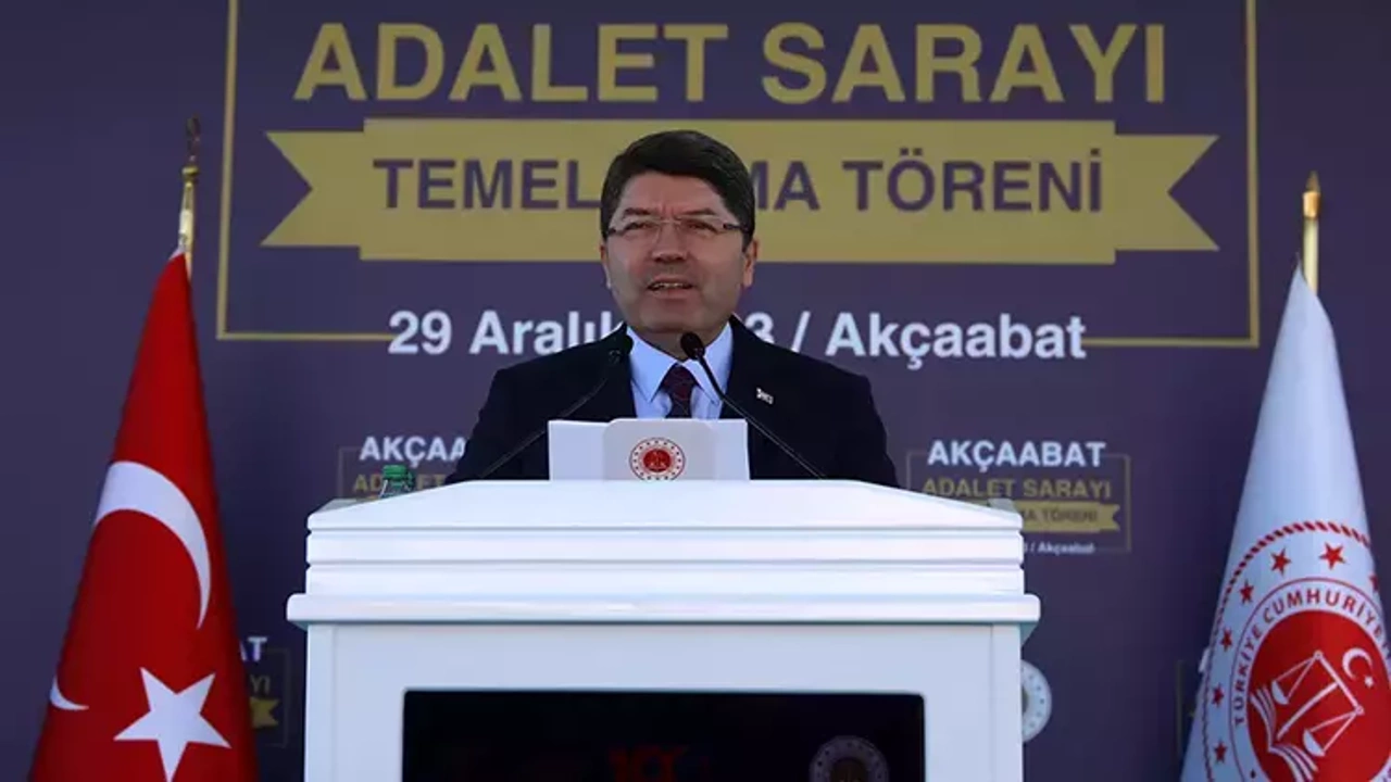 Adalet Bakanı Yılmaz Tunç: Yeni bir anayasaya kavuşmamız lazım